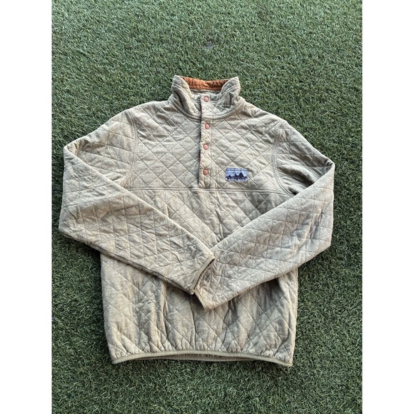 Patagonia Other - Patagonia Men's Snap-T Quilt Pullover X-Small Forest Green Fleece Sweater 25371